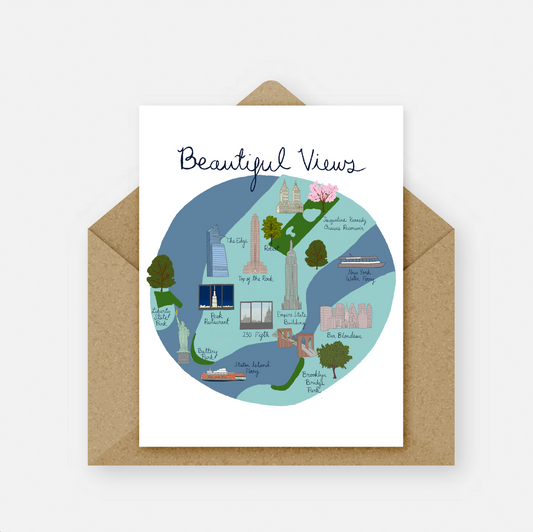 NYC Beautiful Views Card