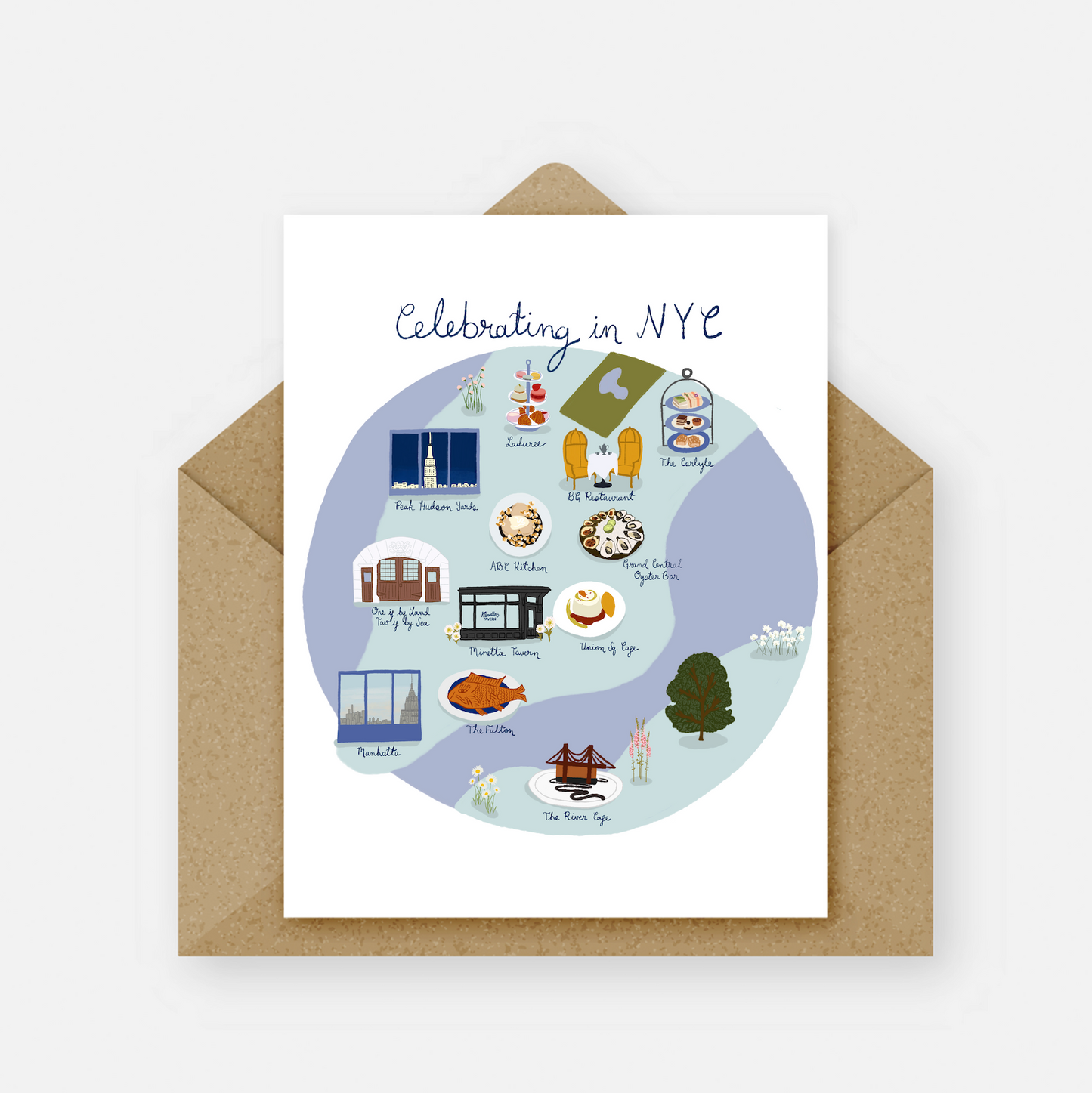 Celebrating in NYC Card