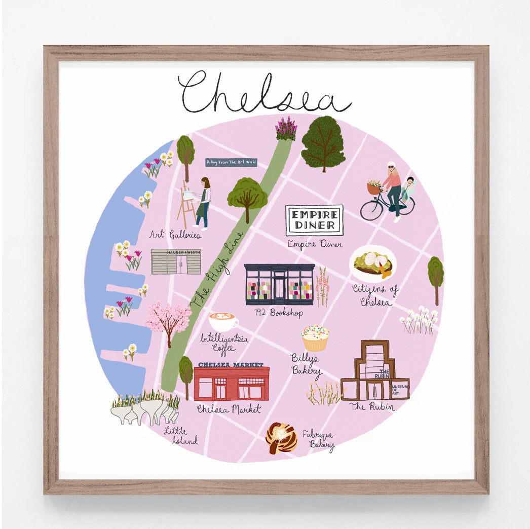 Chelsea NYC Print