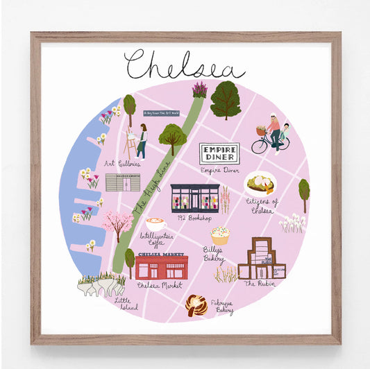 Chelsea NYC Print