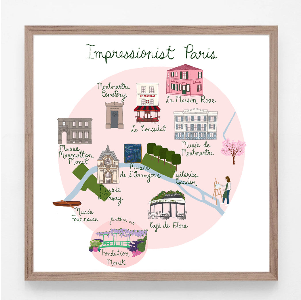 Impressionist Paris Print