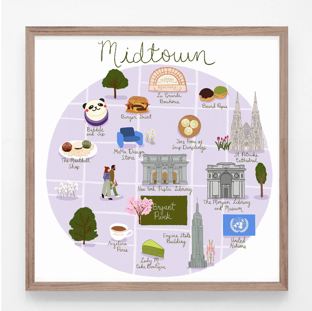 NYC Midtown Print