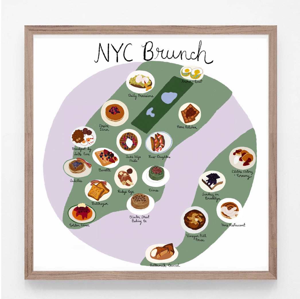 NYC Brunch Print