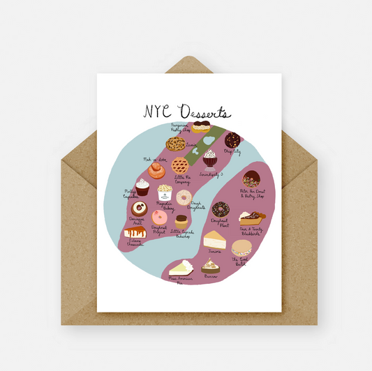 NYC Desserts Card