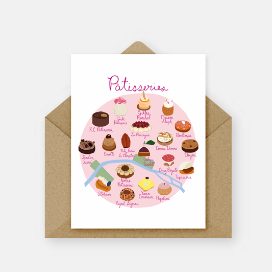 Patisseries of Paris Card