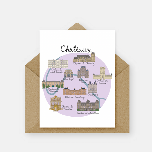 Château Paris Card