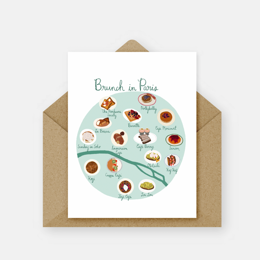 Brunch in Paris Card
