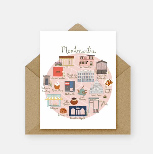 Montmartre Card