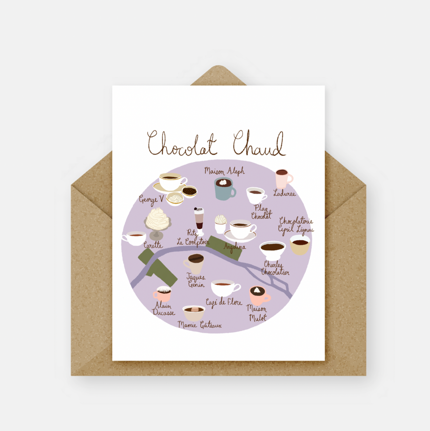 Chocolat Chaud Card