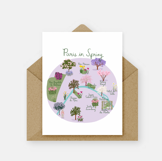 Paris in Spring Card