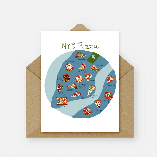NYC Pizza Card