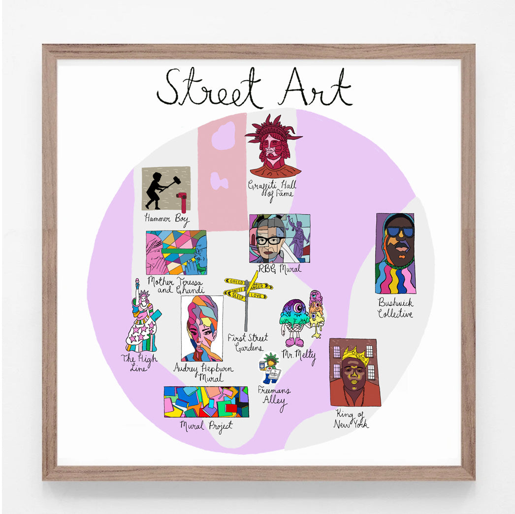 NYC Street Art Print