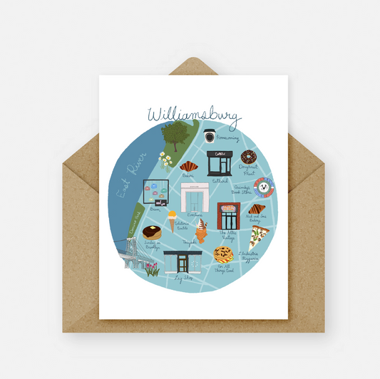 Williamsburg NYC Card