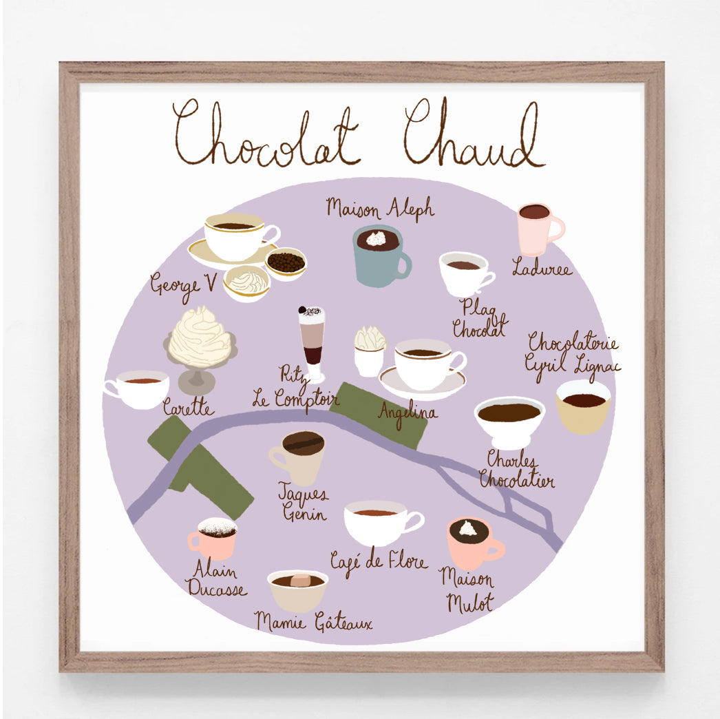 Chocolat Chaud Print