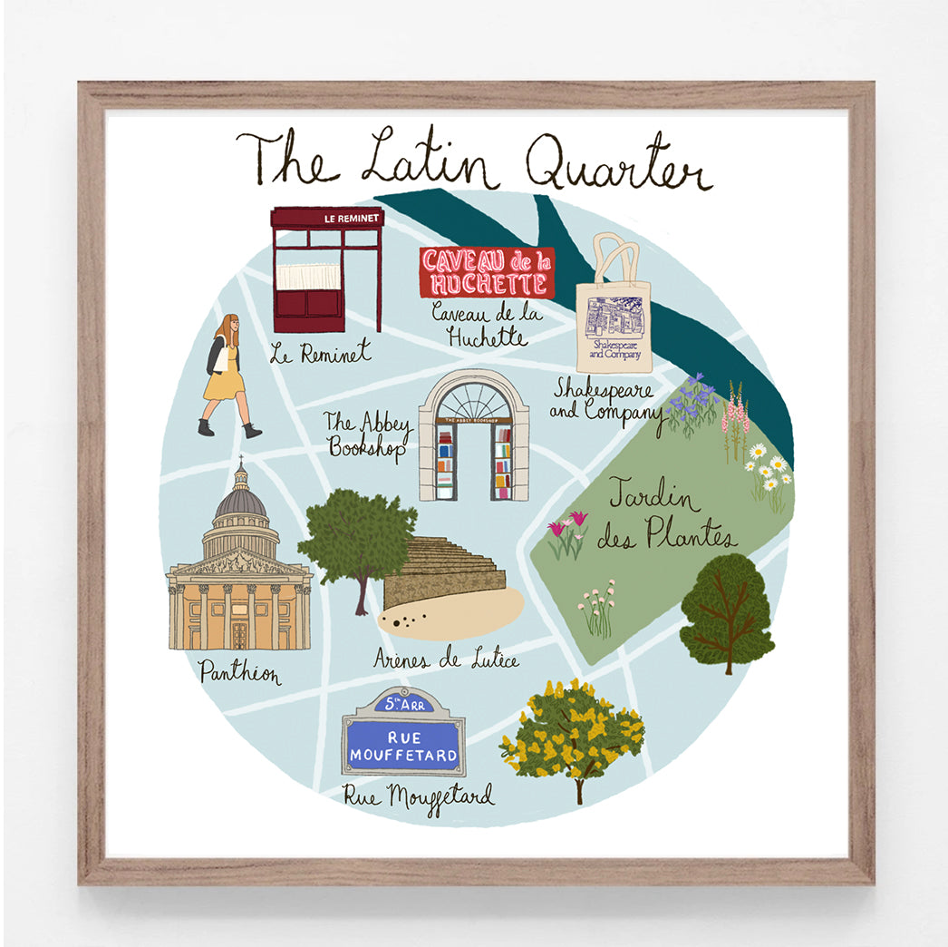 The Latin Quarter Print