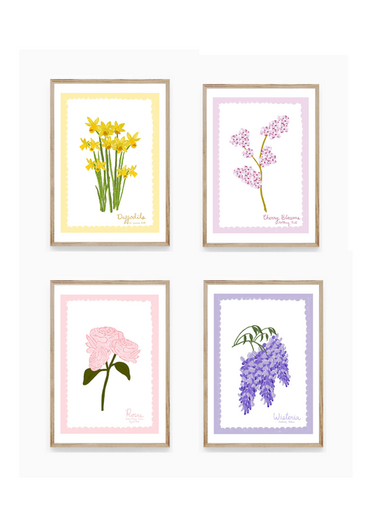 Spring in London Print Set