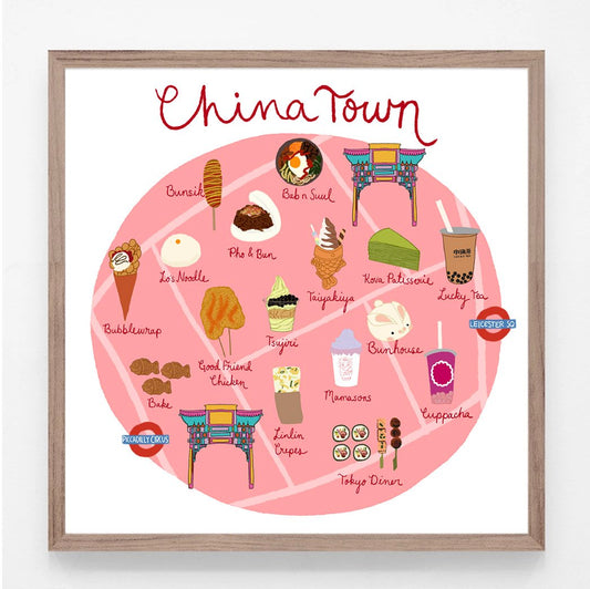 London China Town Print