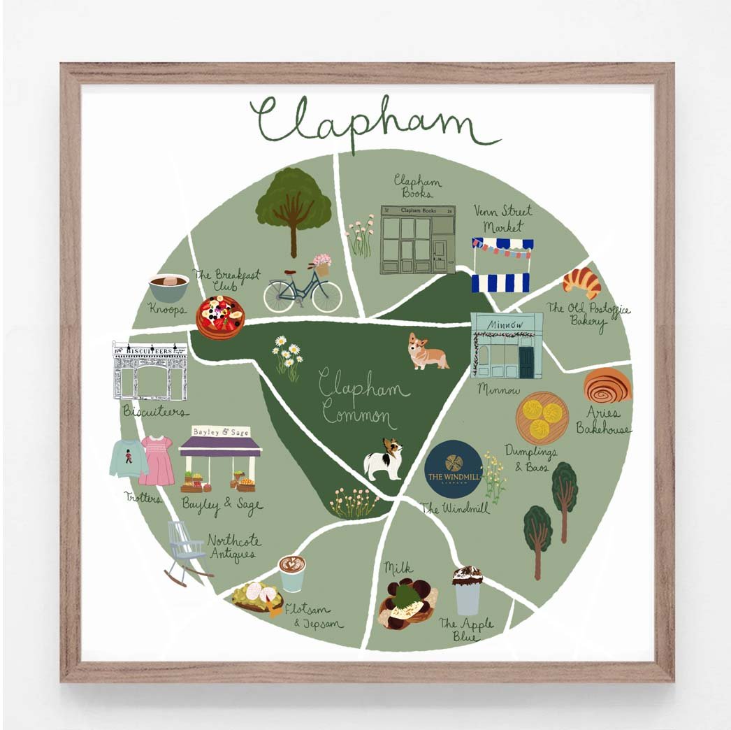Clapham Print