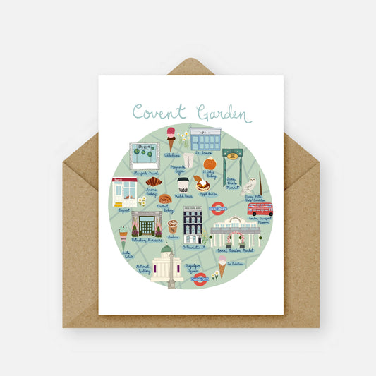 Covent Garden by Day Card