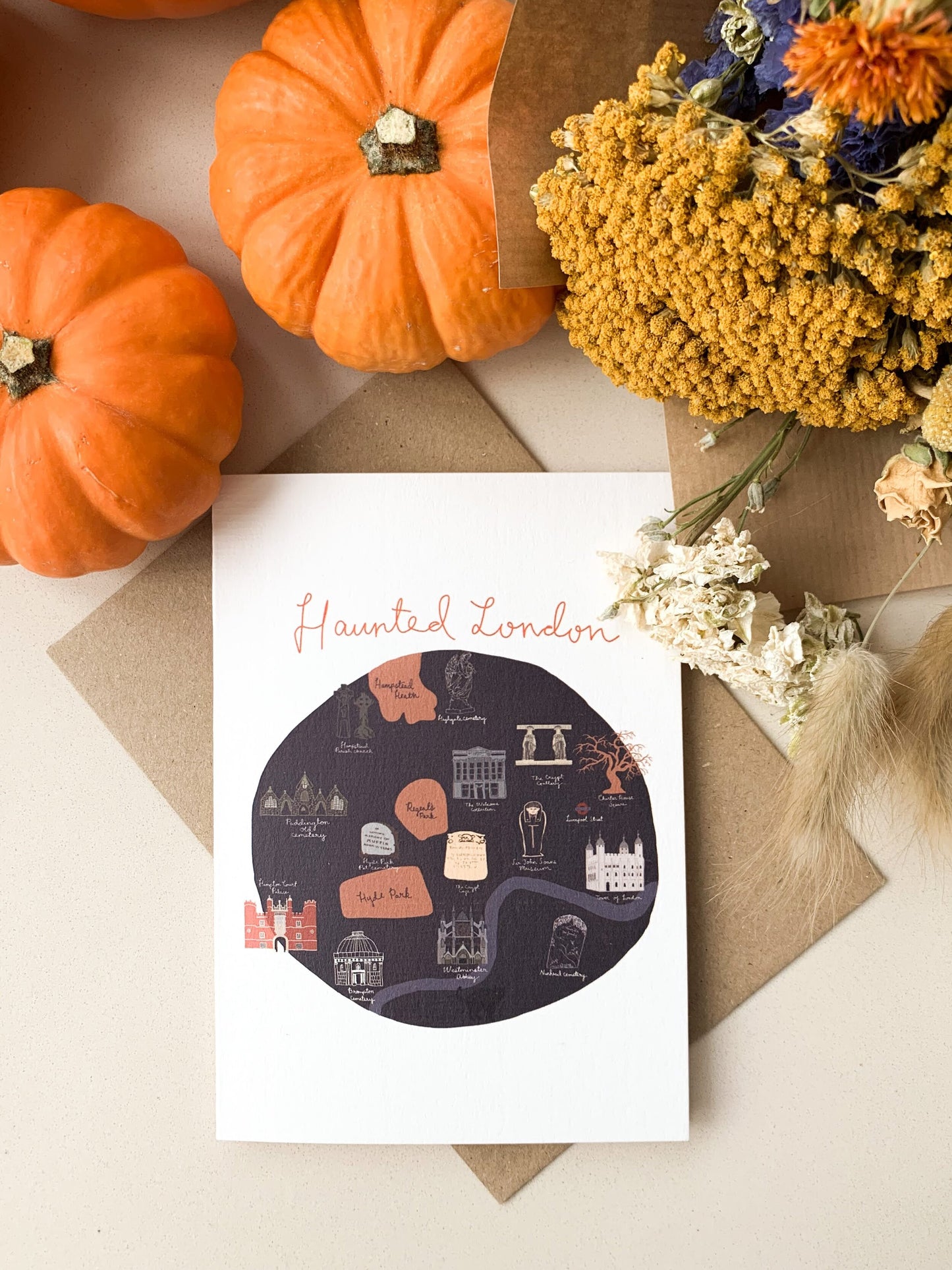Haunted London Card
