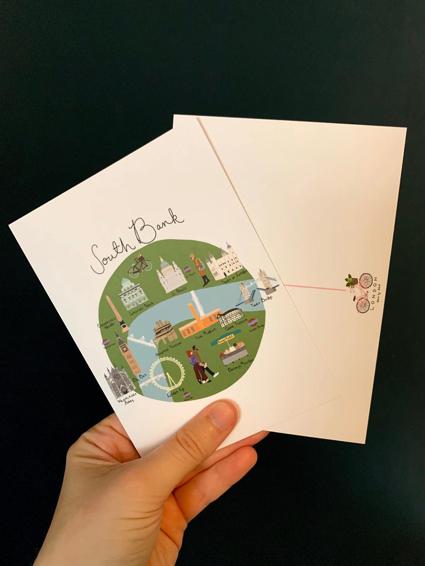 Illustrated London Postcard Pack