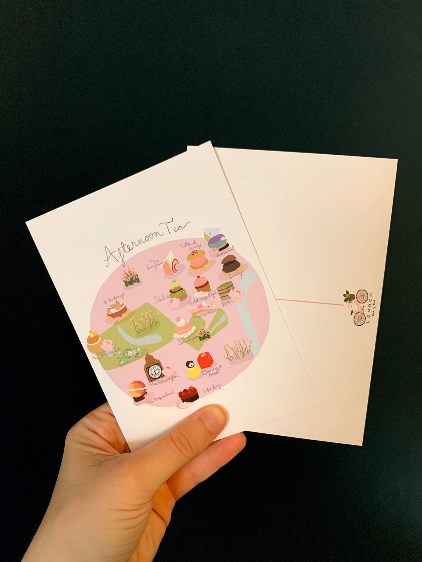 Illustrated London Postcard Pack