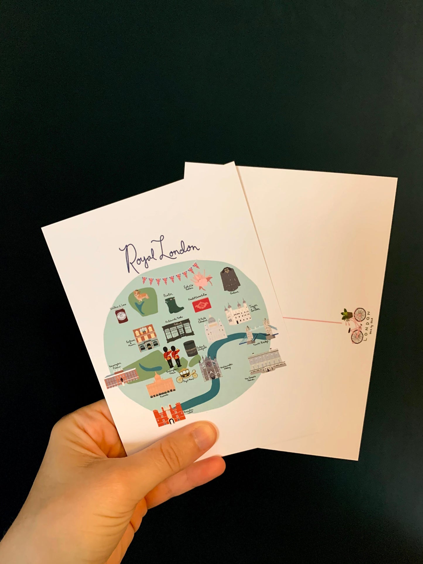 Illustrated London Postcard Pack