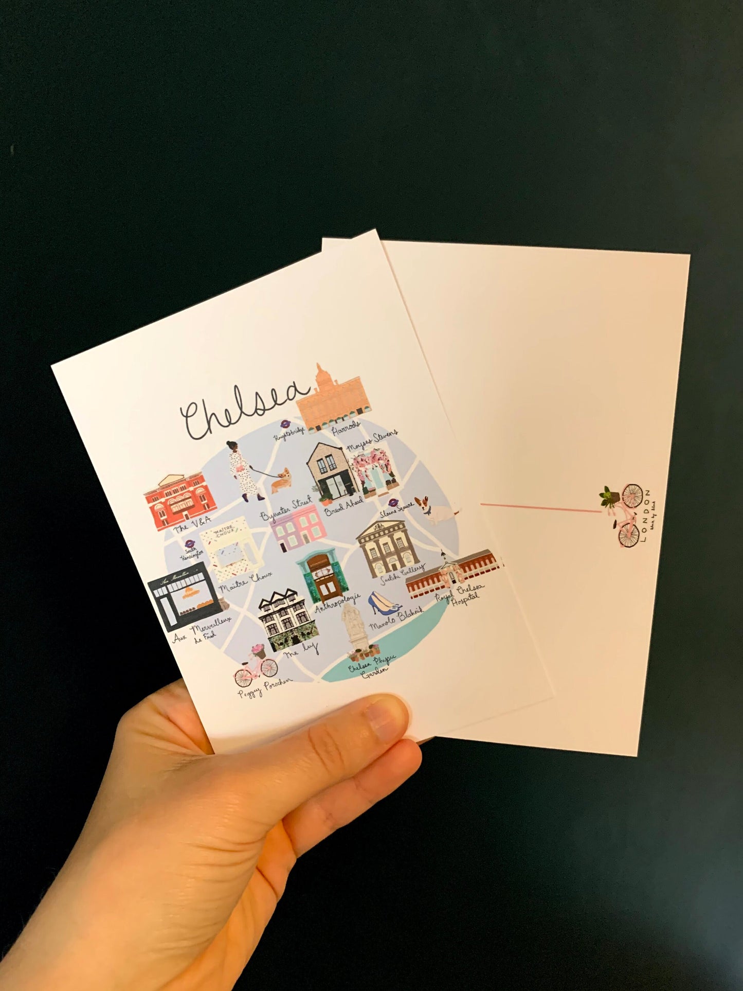 Illustrated London Postcard Pack