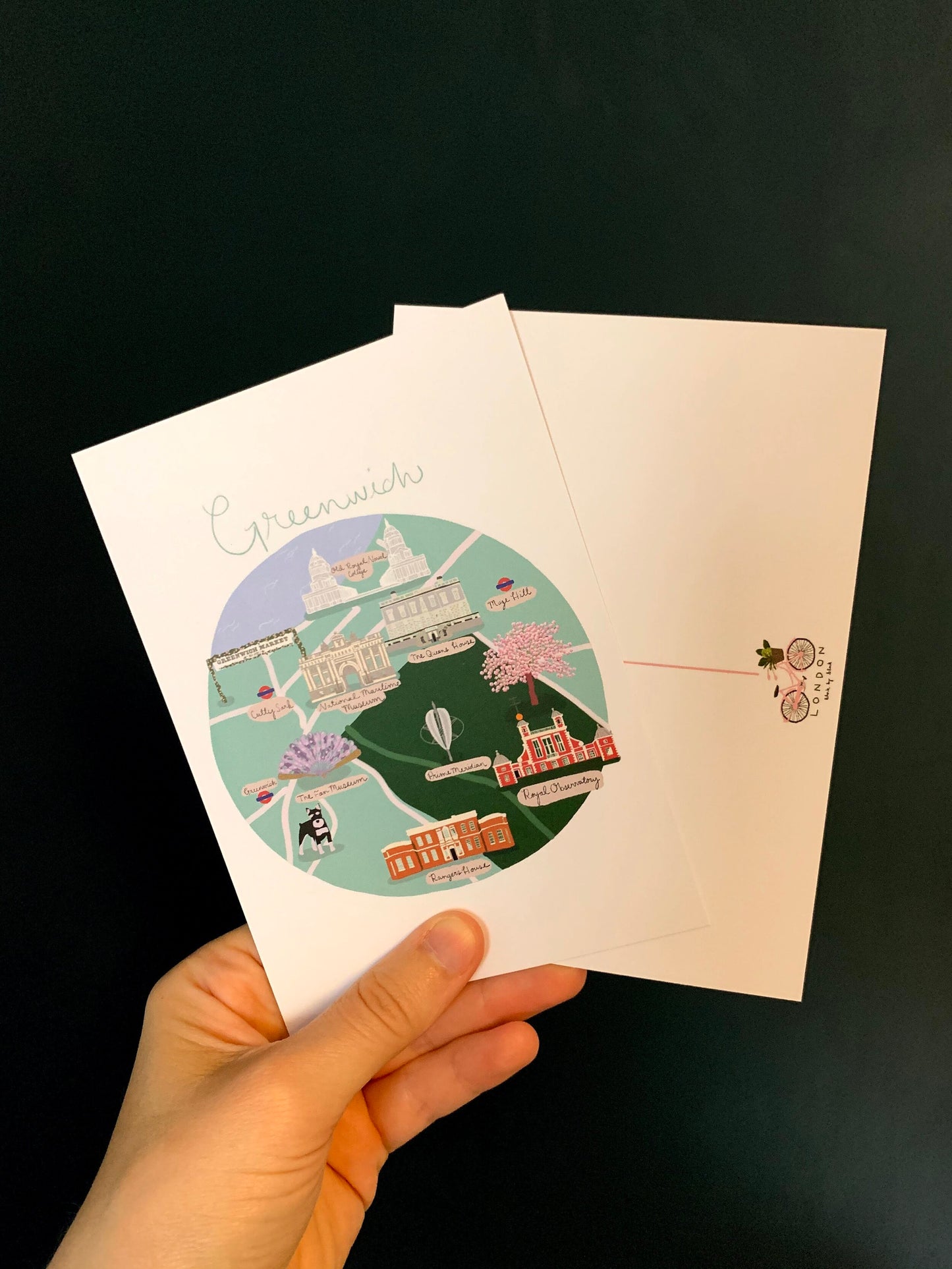 Illustrated London Postcard Pack