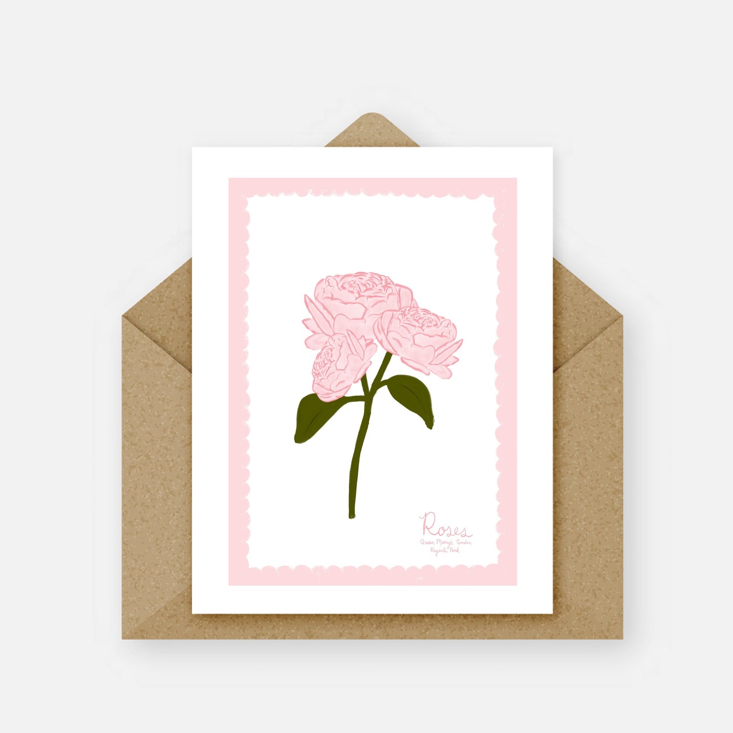 Roses of Regent's Park Greeting Card