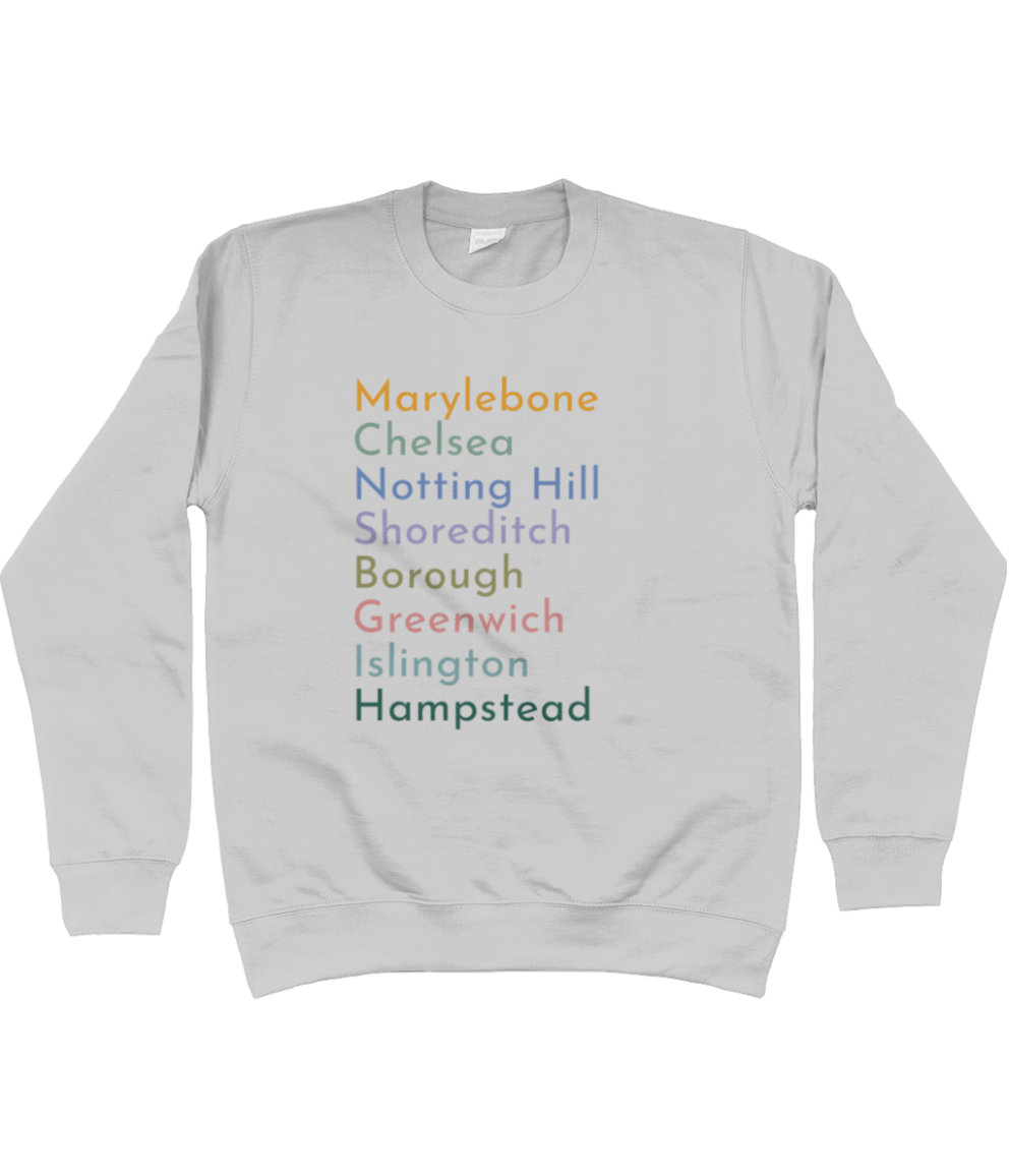 London Neighbourhoods Kids Sweatshirt