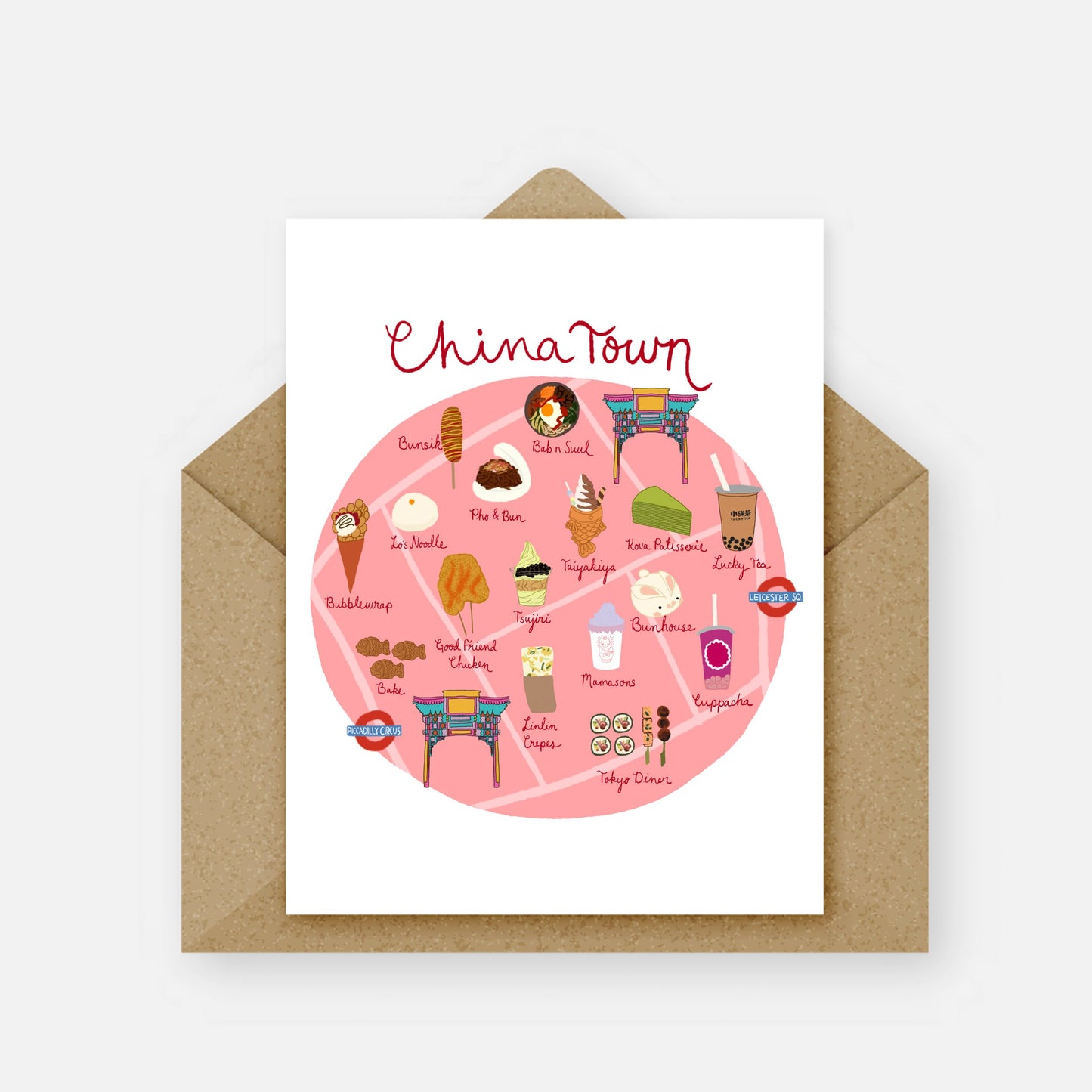 London China Town Card