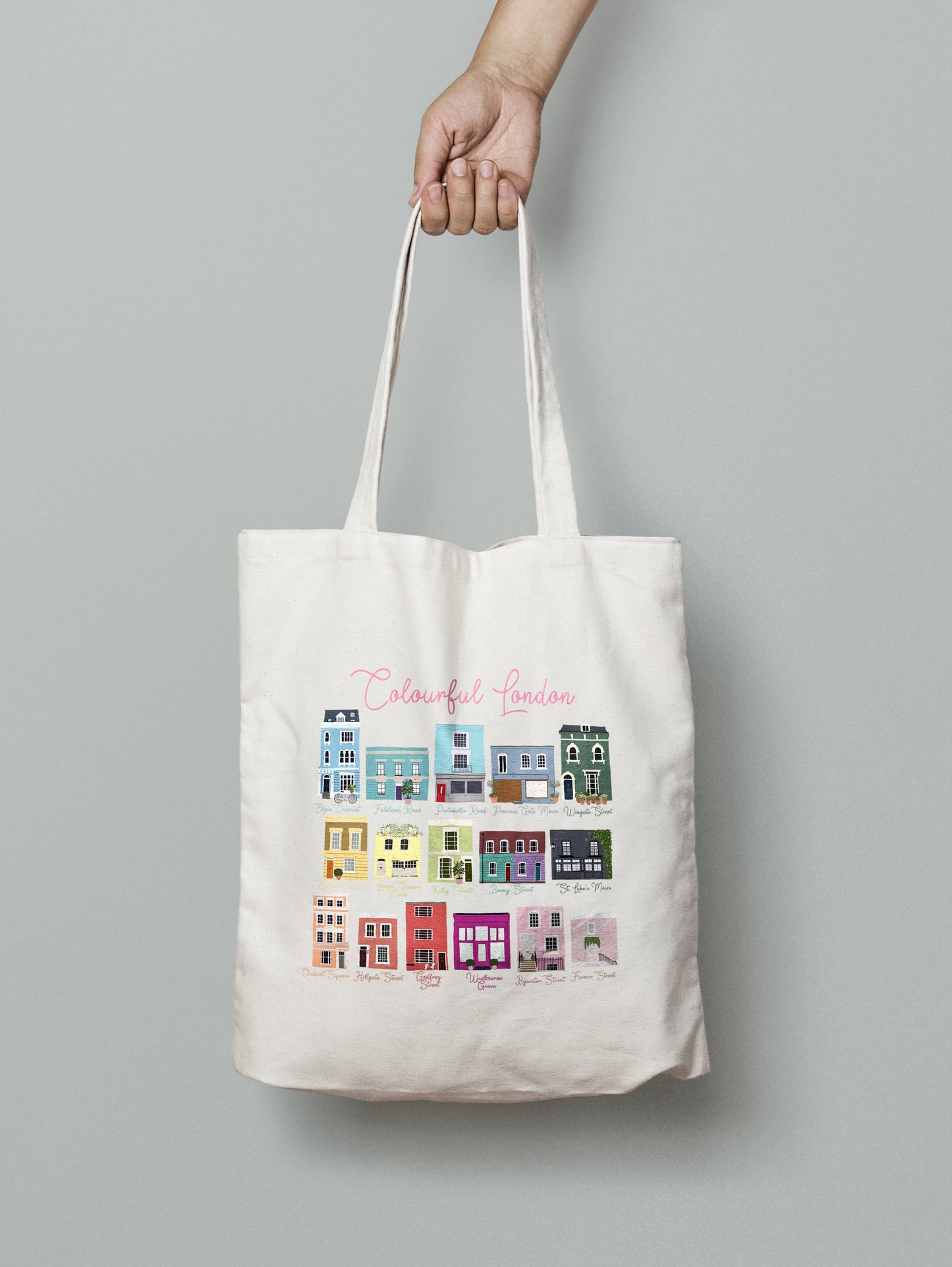 Colourful London Tote Bag
