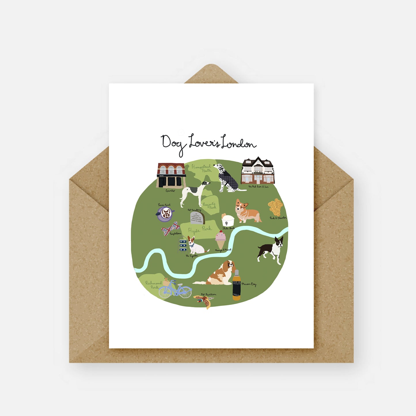 Dog Lover's London Card