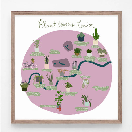 Plant Lovers London Print
