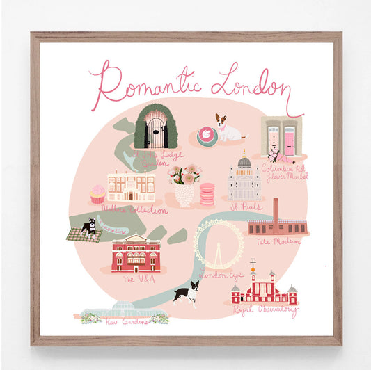 Romantic London Print