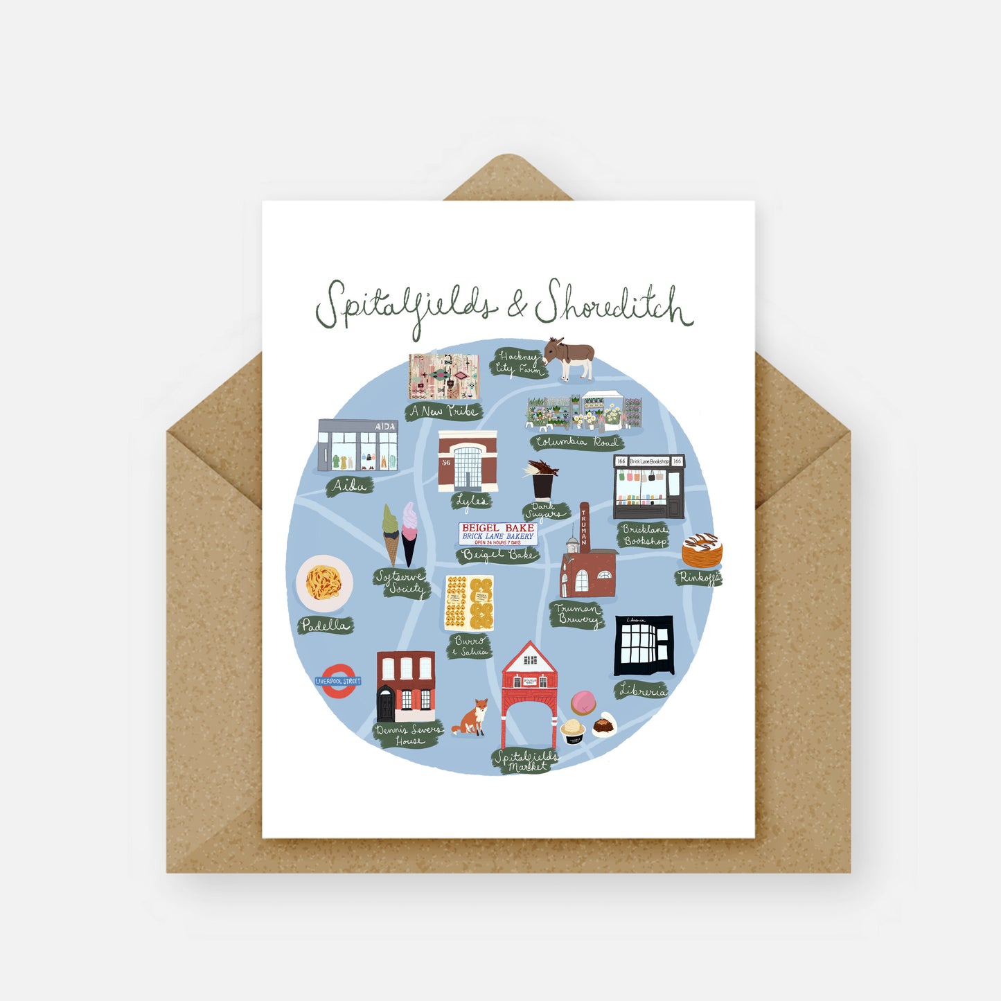 Spitalfields & Shoreditch Card