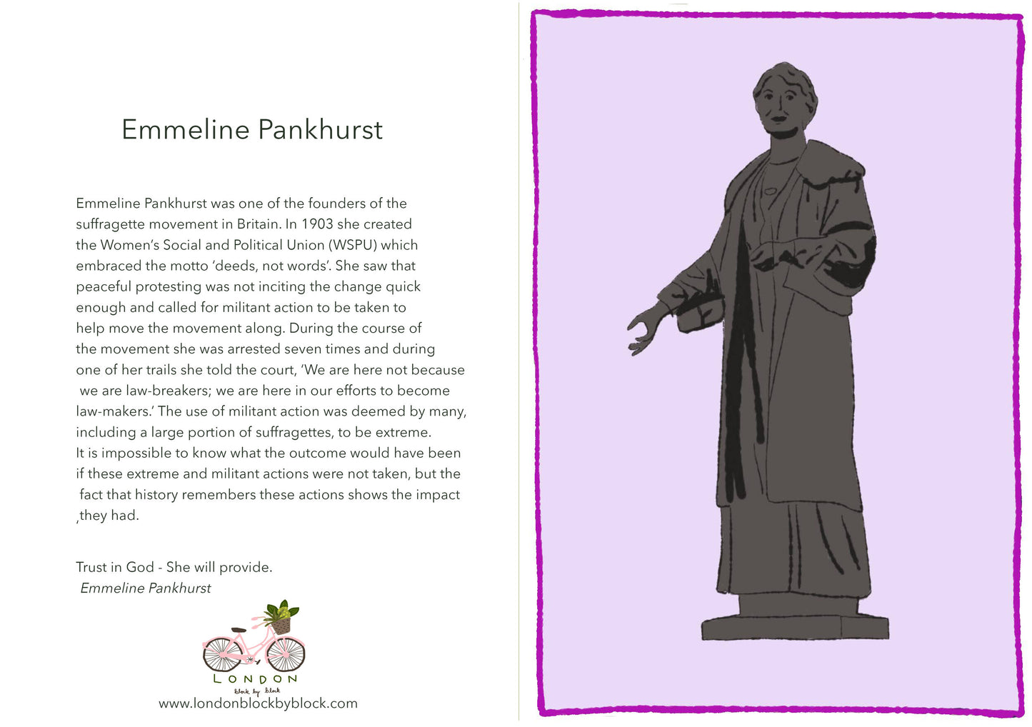 Suffragette London Greeting Card Set