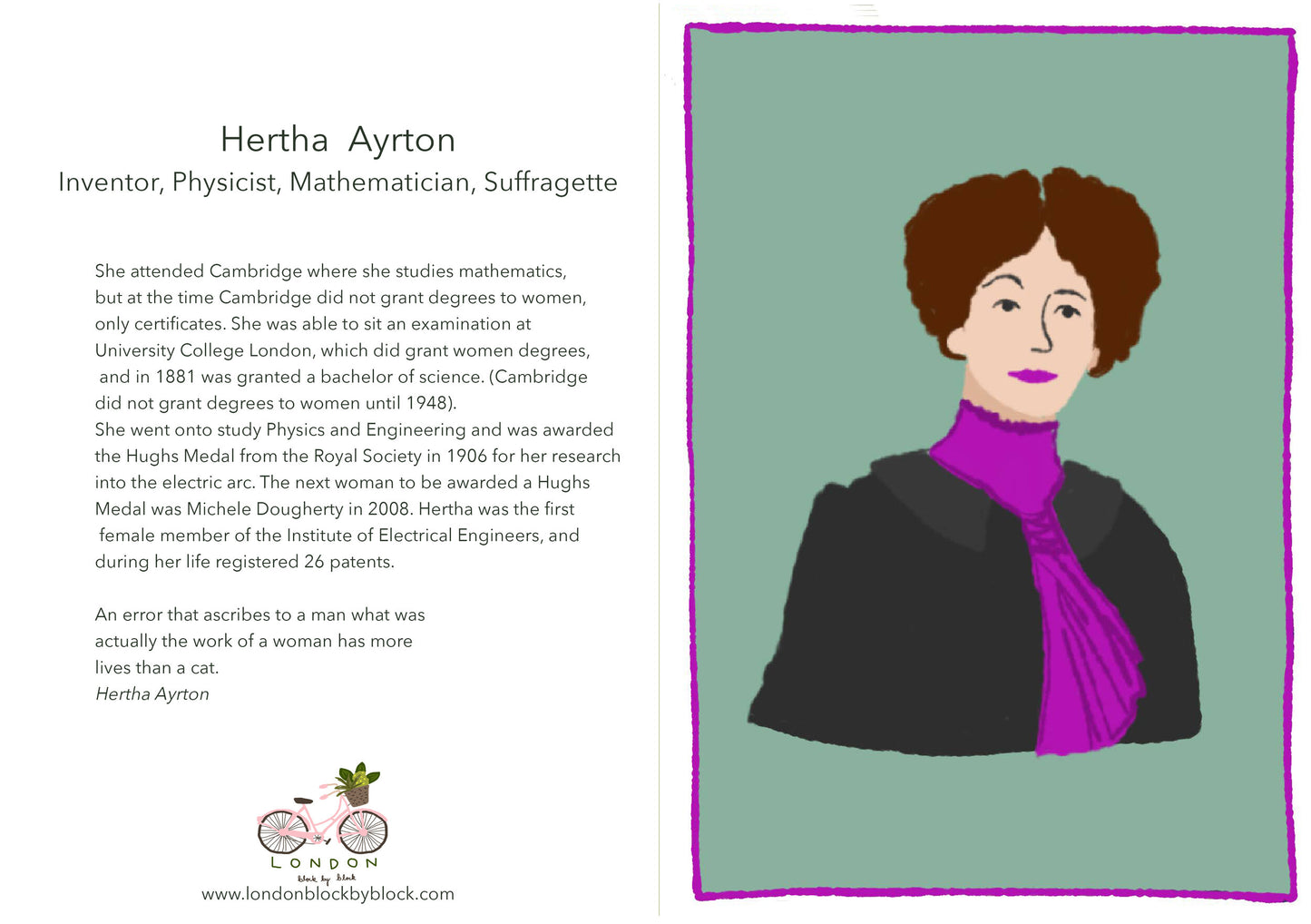 Suffragette London Greeting Card Set