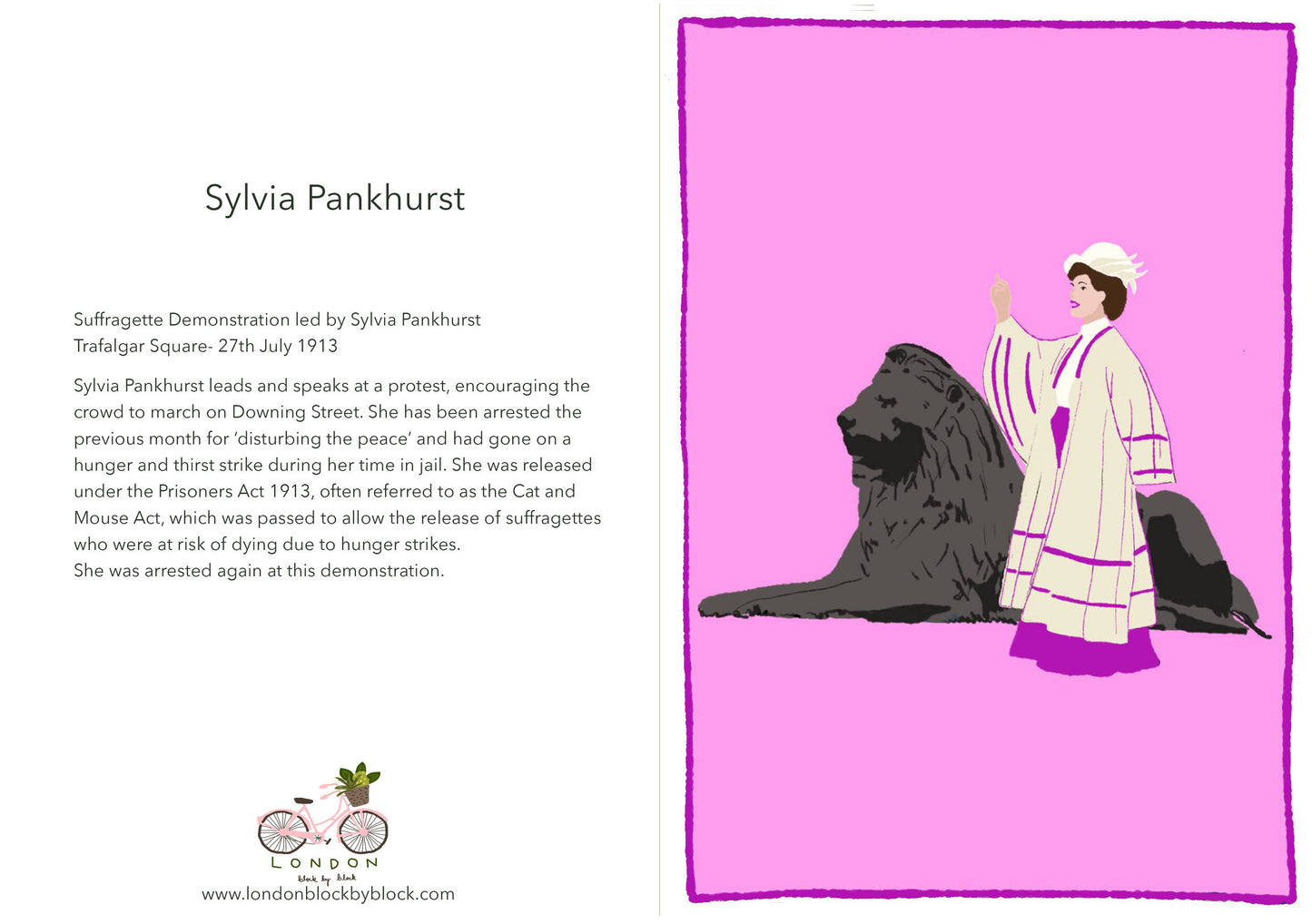 Suffragette London Greeting Card Set