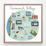 Greenwich Village NYC Print