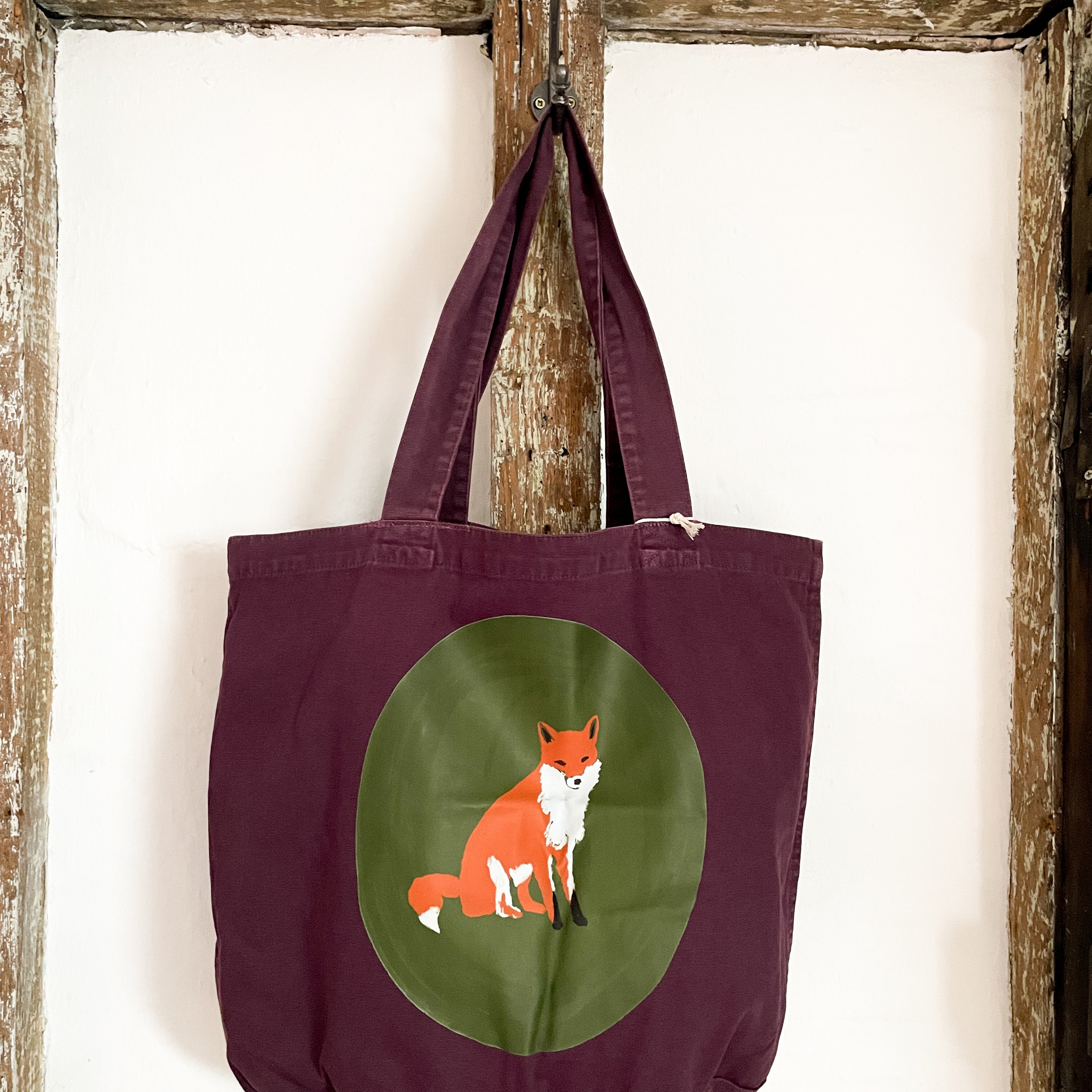 London Fox Tote Bag