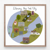 Literary NYC Print