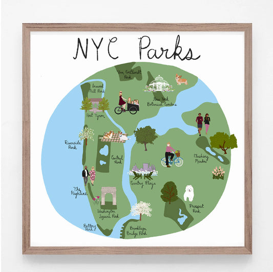 NYC Parks Print