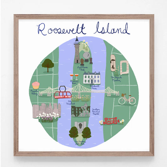 Roosevelt Island NYC Print
