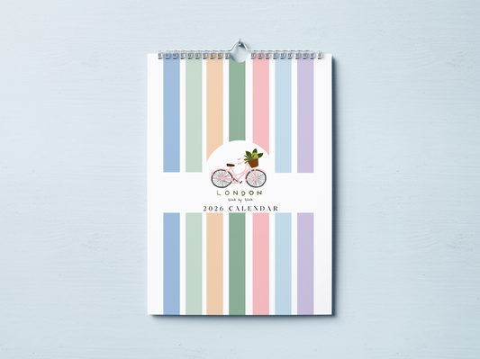 2026 London Wall Calendar