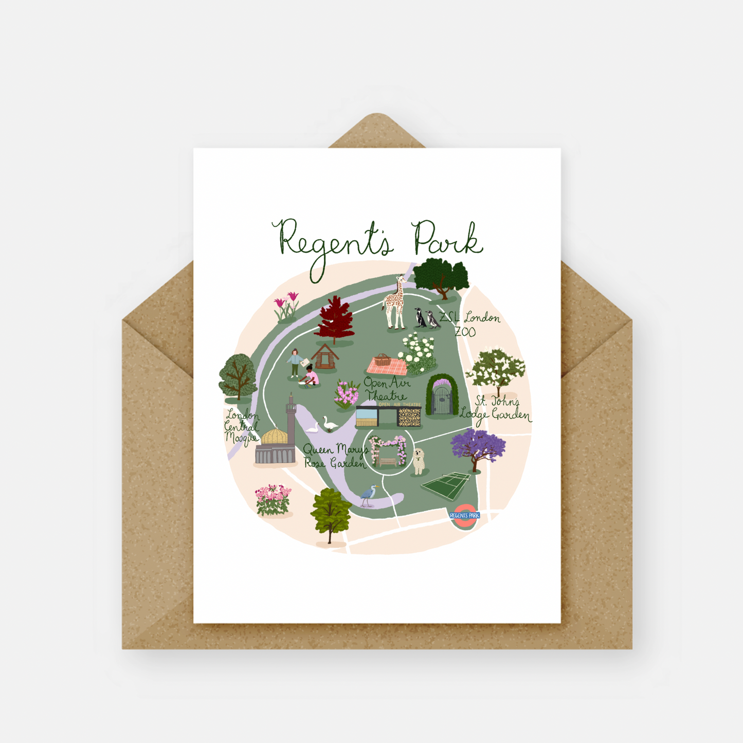 Regent's Park Card