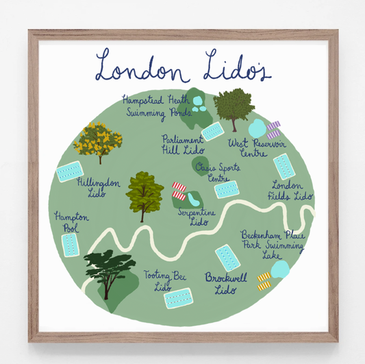 London Lido's Print