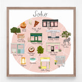 SoHo NYC Print