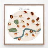 Bakeries of London Print